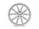 TSW Chrono Silver with Mirror Cut Face Wheel; 19x10; 25mm Offset (84-01 Jeep Cherokee XJ)