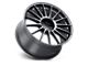 TSW Paddock Semi Gloss Black with Machined Tinted Ring Wheel; 19x9; 20mm Offset (84-01 Jeep Cherokee XJ)