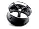 TSW Jarama Gloss Black with Mirror Cut Lip Wheel; 19x9.5; 40mm Offset (84-01 Jeep Cherokee XJ)