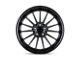 TSW Marina Matte Black with Gloss Black Lip Wheel; 19x9.5; 20mm Offset (84-01 Jeep Cherokee XJ)