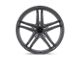 TSW Mechanica Matte Gunmetal with Matte Black Face Wheel; 20x10.5; 25mm Offset (84-01 Jeep Cherokee XJ)