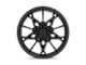 TSW Sector Semi Gloss Black Wheel; 20x10.5; 23mm Offset (84-01 Jeep Cherokee XJ)