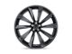 TSW Aileron Metallic Gunmetal Wheel; 20x10 (97-06 Jeep Wrangler TJ)