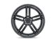 TSW Chapelle Matte Black Wheel; 20x10; 25mm Offset (84-01 Jeep Cherokee XJ)