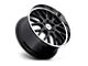 TSW Tremblant Gloss Black with Mirror Cut Lip Wheel; 20x10; 25mm Offset (84-01 Jeep Cherokee XJ)