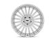 TSW Turbina Titanium Silver with Mirror Cut Face Wheel; 20x8.5; 40mm Offset (84-01 Jeep Cherokee XJ)