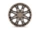 Level 8 Wheels Slingshot Matte Bronze 6-Lug Wheel; 20x9; 18mm Offset (05-21 Frontier)