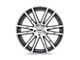 TSW Gatsby Gunmetal with Mirror Cut Face Wheel; 22x9; 40mm Offset (84-01 Jeep Cherokee XJ)