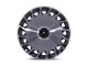 Asanti Aristocrat Gloss Black Machined Wheel; 20x9; 35mm Offset (84-01 Jeep Cherokee XJ)