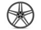 Asanti Orion Matte Graphite Wheel; 20x9; 38mm Offset (84-01 Jeep Cherokee XJ)