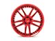 Asanti Reign Candy Red Wheel; 20x10.5; 38mm Offset (93-98 Jeep Grand Cherokee ZJ)