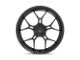 Asanti Monarch Satin Black Wheel; 20x10.5; 40mm Offset (84-01 Jeep Cherokee XJ)