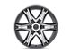 American Racing Mainline Gloss Black Machined Wheel; 17x8 (93-98 Jeep Grand Cherokee ZJ)
