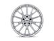 American Racing AR904 Bright Silver Machined Wheel; 17x7 (97-06 Jeep Wrangler TJ)