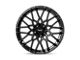 American Racing Barrage Satin Black Wheel; 20x9 (93-98 Jeep Grand Cherokee ZJ)