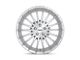 American Racing Fastlane Brushed Silver Wheel; 20x10 (93-98 Jeep Grand Cherokee ZJ)