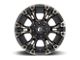 Fuel Wheels Vapor Matte Black Double Dark Tint Wheel; 20x9 (07-18 Jeep Wrangler JK)