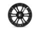 Fuel Wheels Rage Gloss Black Milled Wheel; 20x10; -18mm Offset (07-18 Jeep Wrangler JK)