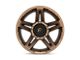 Fuel Wheels SFJ Matte Bronze Wheel; 22x14 (18-24 Jeep Wrangler JL)