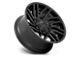 Fuel Wheels Typhoon Matte Black Wheel; 20x10; -18mm Offset (20-24 Jeep Gladiator JT)