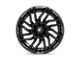 Fuel Wheels Typhoon Gloss Black Wheel; 22x12 (20-24 Jeep Gladiator JT)