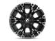 Fuel Wheels Vapor Matte Black Gray Tint Wheel; 17x9 (84-01 Jeep Cherokee XJ)