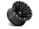 Fuel Wheels Strike Gloss Black Milled Wheel; 22x12 (20-24 Jeep Gladiator JT)