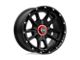 KMC Sync Satin Black Wheel; 20x9 (20-24 Jeep Gladiator JT)