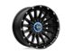 KMC Signal Satin Black Wheel; 17x9 (20-24 Jeep Gladiator JT)