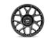 KMC Bully Satin Black Wheel; 17x8; 38mm Offset (93-98 Jeep Grand Cherokee ZJ)