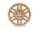 KMC Nomad Matte Bronze Wheel; 17x8 (87-95 Jeep Wrangler YJ)