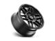 KMC Nomad Satin Black Wheel; 17x8 (87-95 Jeep Wrangler YJ)