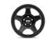 KMC Alpine Satin Black Wheel; 16x7; 15mm Offset (93-98 Jeep Grand Cherokee ZJ)