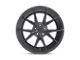Niche Misano Matte Black Wheel; 17x8 (97-06 Jeep Wrangler TJ)