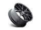 Niche Misano Matte Black Wheel; 18x8 (87-95 Jeep Wrangler YJ)