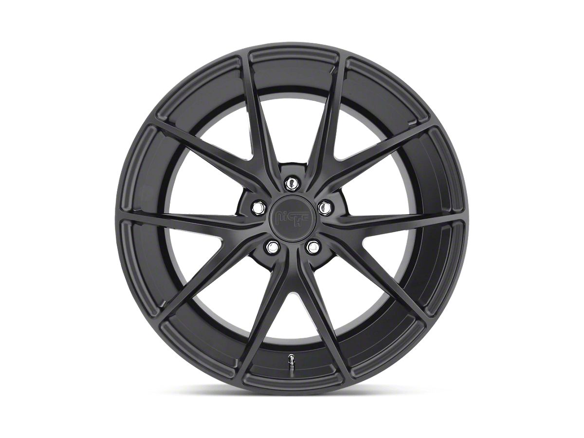 Niche Jeep Grand Cherokee Misano Matte Black Wheel; 22x9; 38mm Offset  M117229065+38 (93-98 Jeep Grand Cherokee ZJ) - Free Shipping