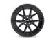 Niche Misano Gloss Black Wheel; 22x9; 42mm Offset (87-95 Jeep Wrangler YJ)