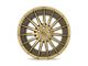 Niche Form Matte Bronze Wheel; 20x10; 40mm Offset (84-01 Jeep Cherokee XJ)