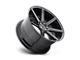 Niche Verona Gloss Black Wheel; 19x9.5 (97-06 Jeep Wrangler TJ)
