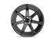 Niche Verona Gloss Black Wheel; 22x10; 38mm Offset (84-01 Jeep Cherokee XJ)