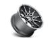 Niche Staccato Matte Anthracite Wheel; 20x10; 40mm Offset (84-01 Jeep Cherokee XJ)