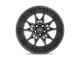 Niche Staccato Matte Black Wheel; 18x8.5 (97-06 Jeep Wrangler TJ)