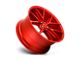 Niche Misano Candy Red Wheel; 19x8.5; 33mm Offset (84-01 Jeep Cherokee XJ)