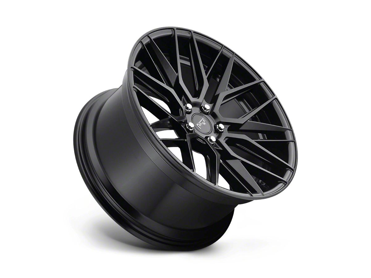 Niche Jeep Wrangler Gamma Matte Black Wheel; 19x8.5; 35mm Offset  M190198565+35 (87-95 Jeep Wrangler YJ) - Free Shipping