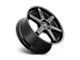 Niche Altair Gloss Black with Matte Black Wheel; 18x8.5 (93-98 Jeep Grand Cherokee ZJ)