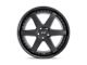 Niche Altair Gloss Black with Matte Black Wheel; 18x8.5 (87-95 Jeep Wrangler YJ)