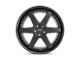 Niche Altair Gloss Black with Matte Black Wheel; 18x9.5 (87-95 Jeep Wrangler YJ)