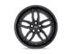 Niche Methos Gloss Black with Matte Black Wheel; 19x9.5; 35mm Offset (97-06 Jeep Wrangler TJ)