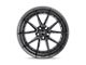 Niche Sector Matte Black Wheel; 19x8.5; 35mm Offset (97-06 Jeep Wrangler TJ)