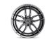 Niche Vosso Matte Anthracite Wheel; 17x8; 40mm Offset (84-01 Jeep Cherokee XJ)